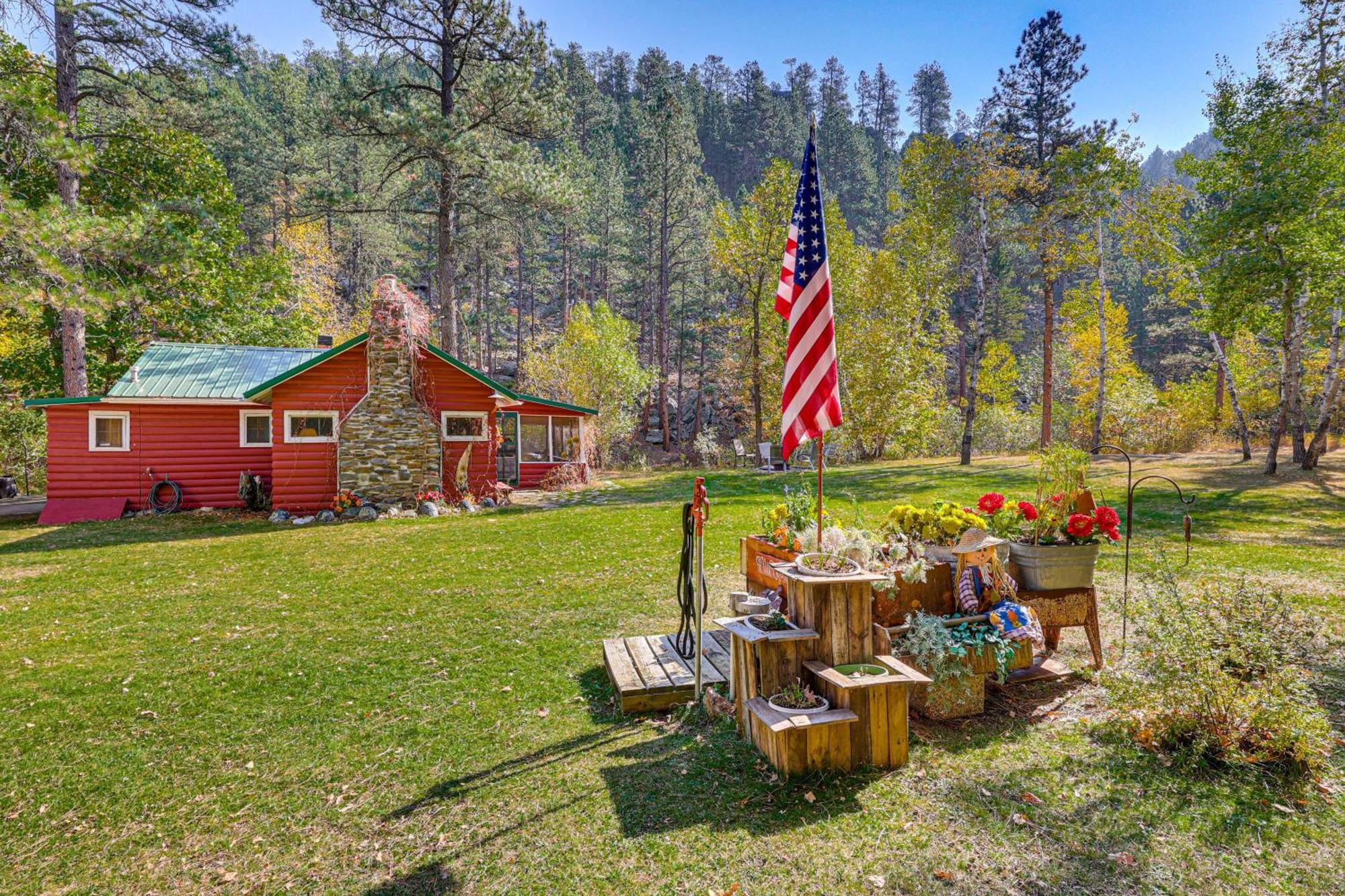 Historic Keystone Cabin Near Mount Rushmore! Dış mekan fotoğraf